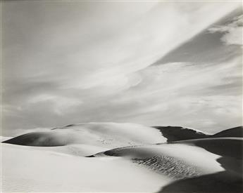 EDWARD WESTON (1886-1958) Dunes, Oceano. 1936; printed late 1940s.                                                                               